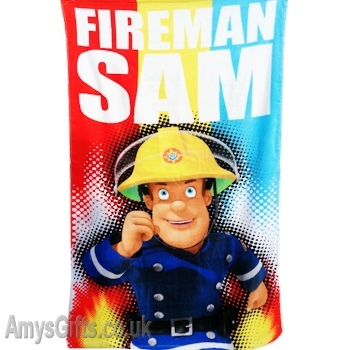 fireman sam beach towel