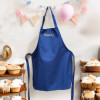 Childrens Apron Personalised Royal Blue Kids Aprons