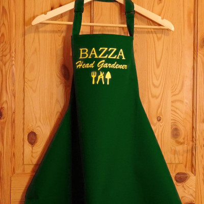 Mens Gardening Apron Personalised Head Gardener Gift