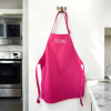 Childrens Apron Personalised Hot Pink Kids Apron