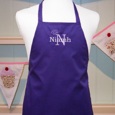 Girls Apron Childs Cotton Chefs Apron