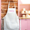 Personalised Childrens Apron Kids White Apron