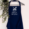 Mens BBQ Apron Personalised King of the Grill Apron