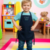 Childrens Apron Personalised Navy Blue Kids Apron