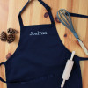 Childrens Apron Personalised Navy Blue Kids Apron