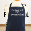 Personalised Chef Apron Womens Navy Apron