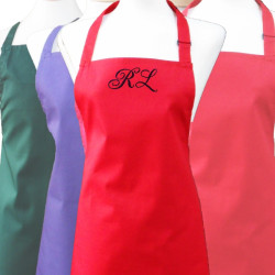 Personalised Apron Red Chefs Apron