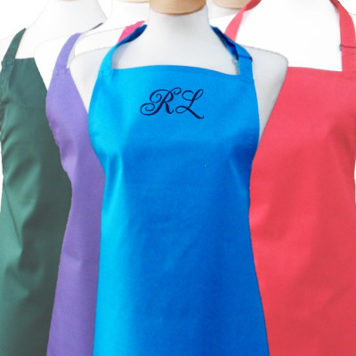 Personalised Apron Teal Blue Chefs Apron