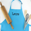 Childrens Apron Personalised Teal Blue Kids Apron