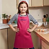 pink girls personalised name apron star