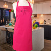 Personalised Apron Hot Pink Chefs Apron
