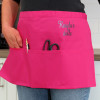 Personalised Waist Apron Printed Apron Salons or Hospitality