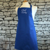 Personalised Apron Royal Blue Chef Apron