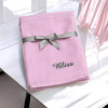 Personalised Muslin Squares Pink Cotton Muslins Set