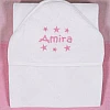 baby girl hooded towel gift stars