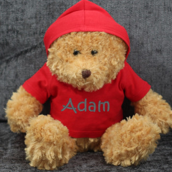 Personalised Teddy Bear Hoodie Bear