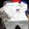 Baby Personalised Sleepsuit Space Embroidered Babygrow