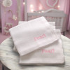 Personalised Muslin Squares White Cotton Muslins Set
