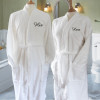 Personalised Bathrobe Luxury Turkish Terry Cotton