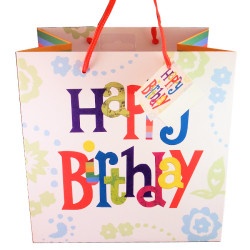 Birthday Gift Bag Medium Happy Birthday Bag
