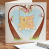 Happy Anniversary Cards Bear Couple Anniversary Card
