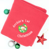Christmas Blanket Babys 1st Christmas Fleece