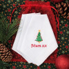 Christmas Handkerchiefs Personalised Christmas Tree Hankies Gift Set