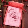 Grandparents Christmas Hankies Pair of Personalised Stocking Hankies