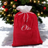Personalised Santa Sack Embroidered Red Christmas Sack