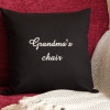 Bespoke Cushions Embroidered Message Throw Cushion