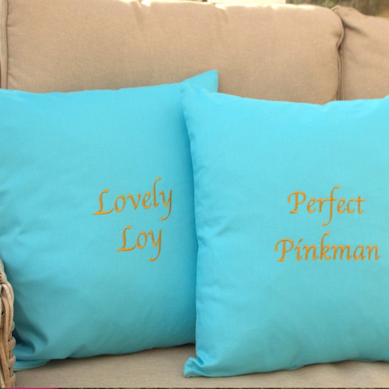 His and Hers Cushions Couples Cushion Set