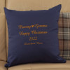 Embroidered Cushion Personalised Message Celebration Gift