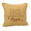 Personalised Dog Cushion The Best Seat Pet Cushion