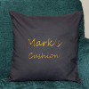 Embroidered Message Cushion Personalised Gift Throw Pillow