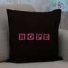 Embroidered Throw Cushion Hope Embroidery Cushion