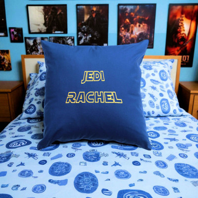 Star Wars Cushions Jedi Personalised Embroidered Cushion