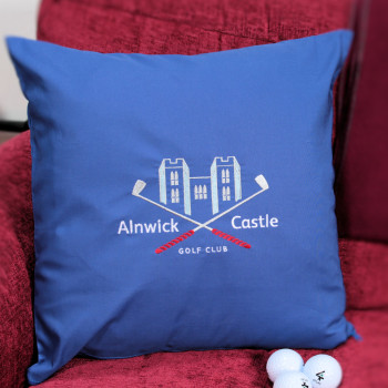 Logo Embroidered Cushion Personalised Business Branded