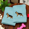 Personalised Flannels Dog Dad Gift GSD