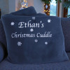 Christmas Throw Blanket Personalised Fleece Throw