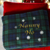 Christmas Throw Blanket Personalised Fleece Throw