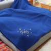 Personalised Boys Blanket Scatter Stars Fleece Throw