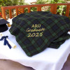 Leavers Graduation Gift Blanket Personalised Bespoke Throw