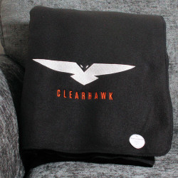 Logo Embroidered Blanket Custom Personalised Throw