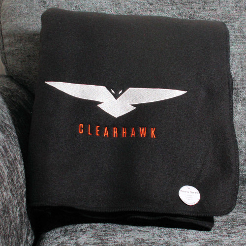 Logo Embroidered Blanket Custom Personalised Throw