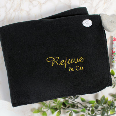 Salon Spa Blanket Business Name Customised Throw