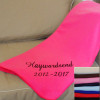 Leavers Graduation Gift Blanket Personalised Bespoke Throw