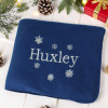 Christmas Throw Blanket Personalised Fleece Throw