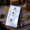 Personalised Bee Handkerchiefs Bee Keeper Honey Lovers 3 Gift Hankies