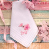 Cherry Blossom Handkerchiefs Three Embroidered Ladies Gift Hankies