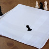 Chess Handkerchiefs Gift Bishop Hankies Set of 3